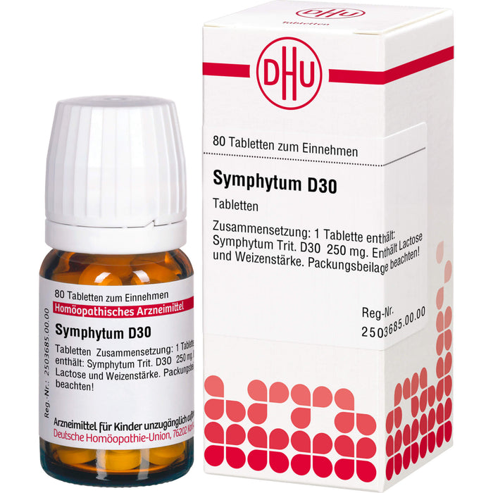 DHU Symphytum D 30 Tabletten, 80 pcs. Tablets