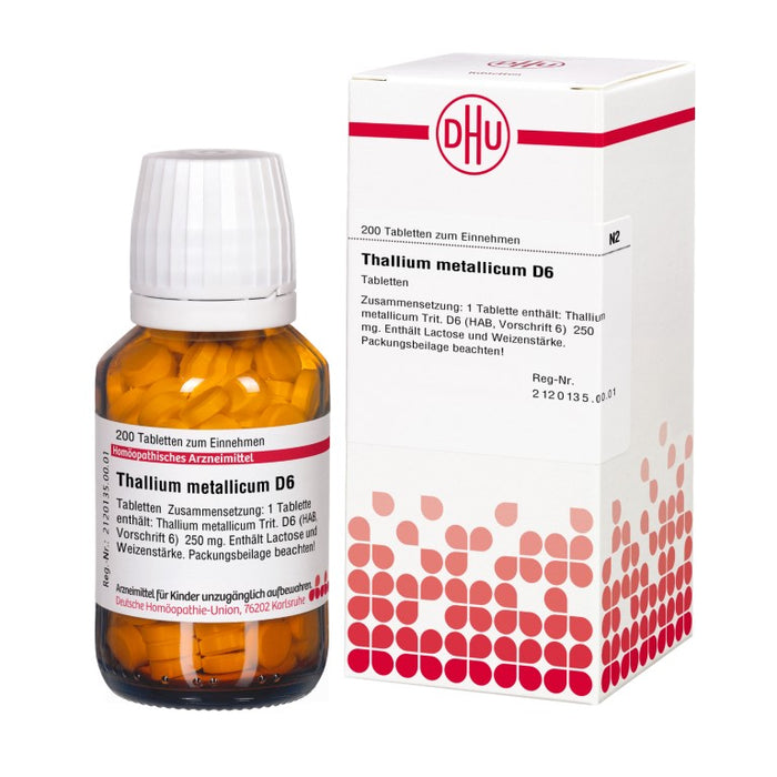 DHU Thallium metallicum D6 Tabletten, 200 St. Tabletten