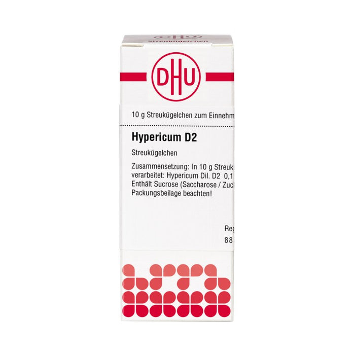 DHU Hypericum D2 Streukügelchen, 10 g Globules