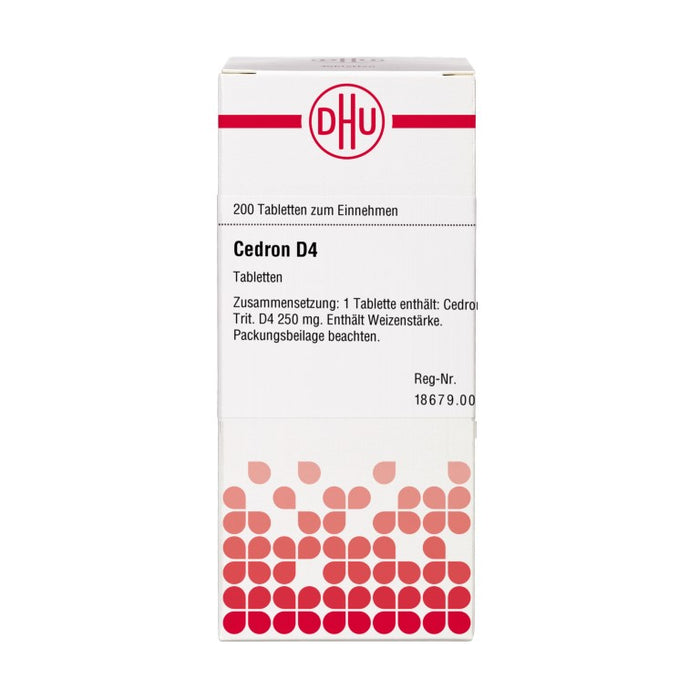 DHU Cedron D4 Tabletten, 200 pc Tablettes