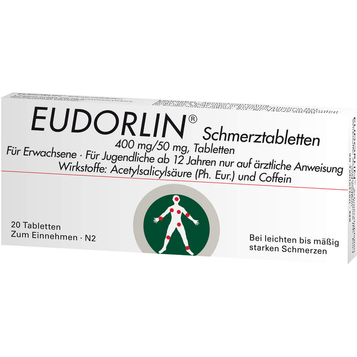 EUDORLIN Schmerztabletten, 20 pcs. Tablets