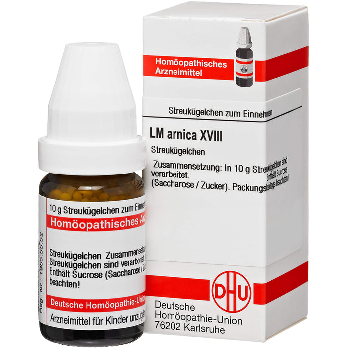 DHU Arnica LM XVIII Streukügelchen, 5 g Globuli