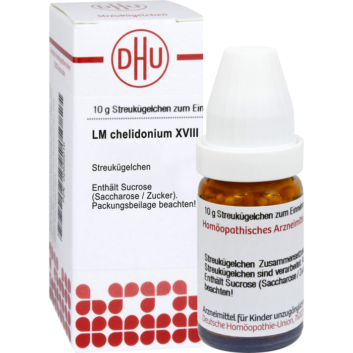 DHU Chelidonium LM XVIII Streukügelchen, 5 g Globules