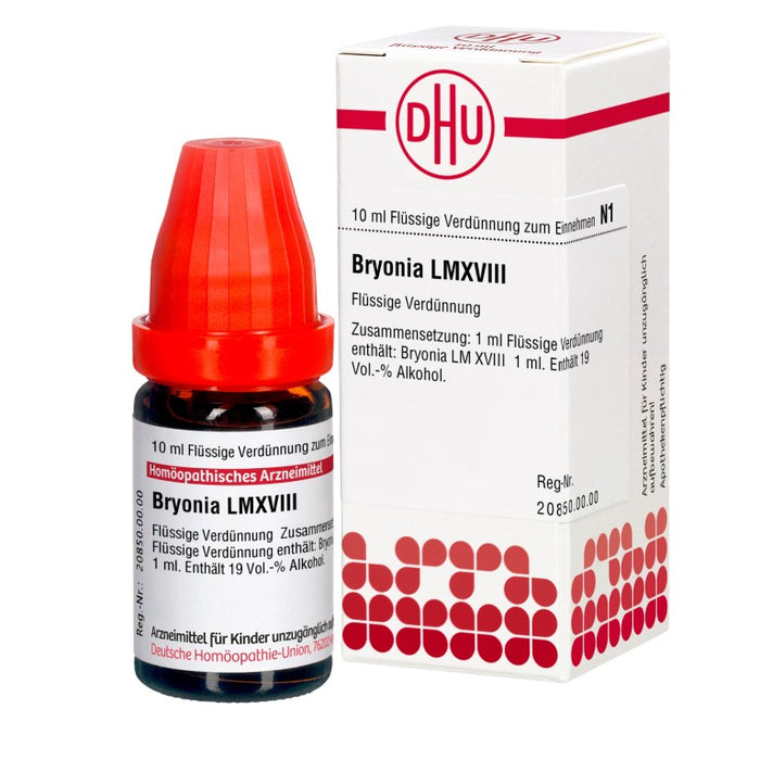 Bryonia LM XVIII DHU Dilution, 10 ml Lösung