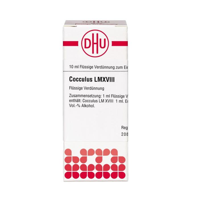 Cocculus LM XVIII DHU Dilution, 10 ml Lösung