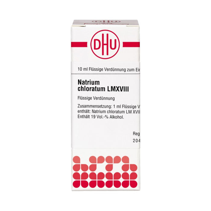 Natrium chloratum LM XVIII DHU Dilution, 10 ml Lösung