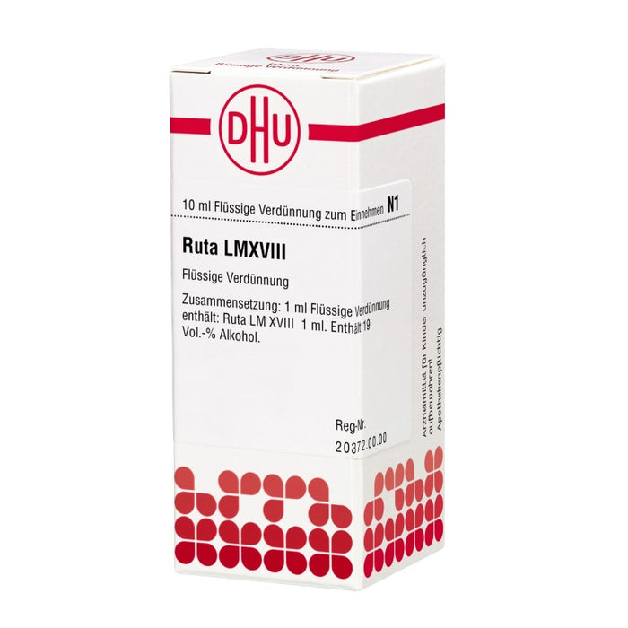 Ruta LM XVIII DHU Dilution, 10 ml Lösung