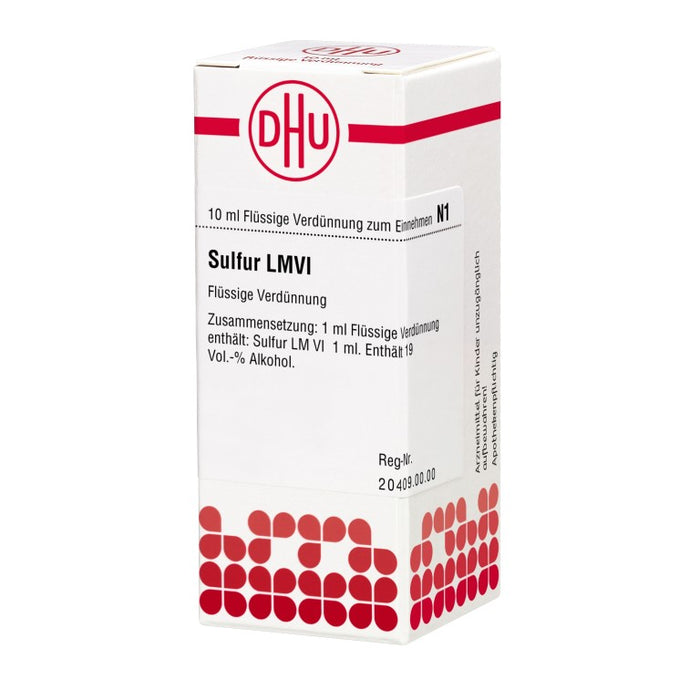 DHU Sulfur LM VI Dilution, 10 ml Lösung