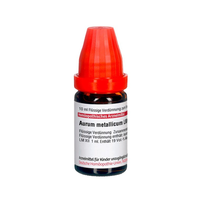 Aurum metallicum LM XII DHU Dilution, 10 ml Lösung