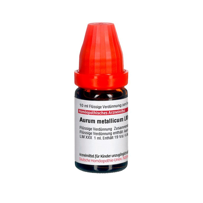 DHU Aurum metallicum LM XXX Dilution, 10 ml Lösung