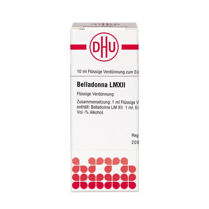 Belladonna LM XII DHU Dilution, 10 ml Lösung