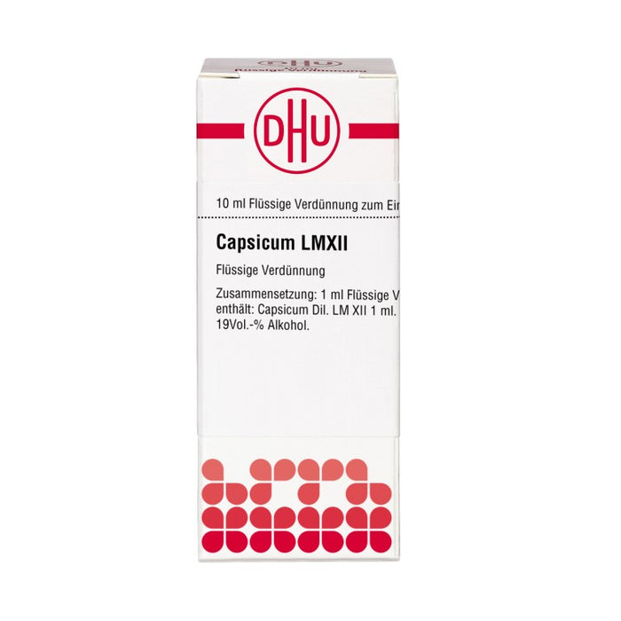 Capsicum LM XII DHU Dilution, 10 ml Lösung