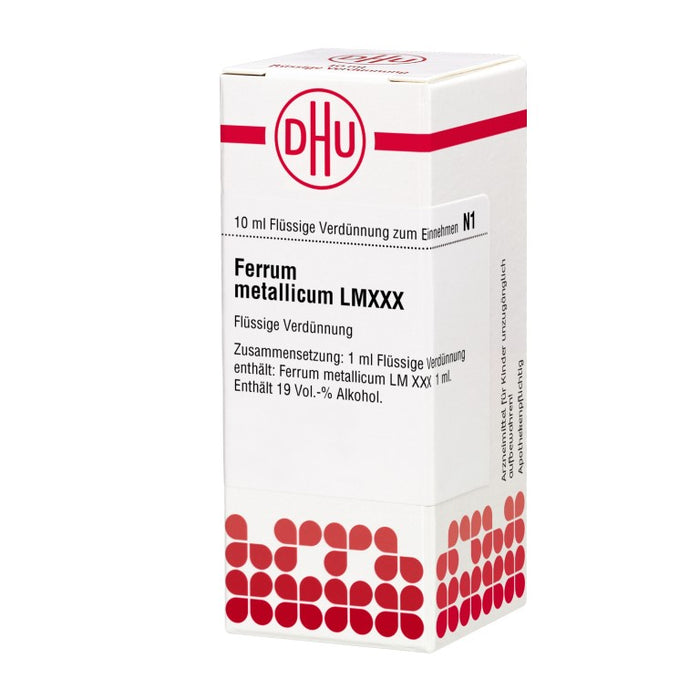 Ferrum metallicum LM XXX DHU Dilution, 10 ml Lösung