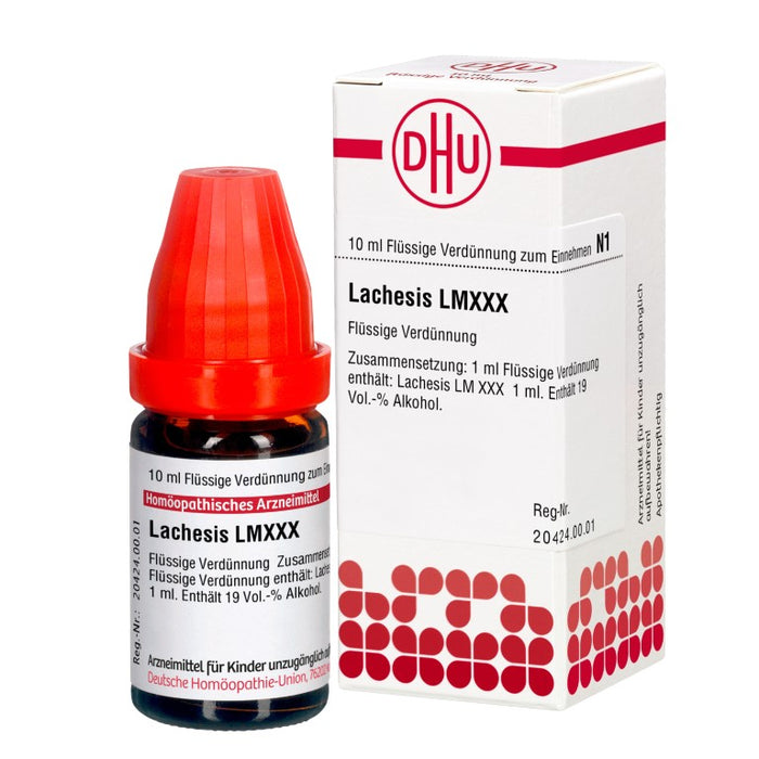 DHU Lachesis LM XXX Dilution, 10 ml Lösung