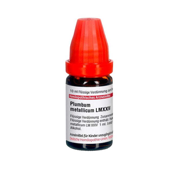 Plumbum metallicum LM XXIV DHU Dilution, 10 ml Lösung