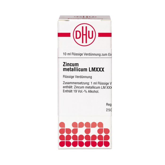 Zincum metallicum LM XXX DHU Dilution, 10 ml Lösung