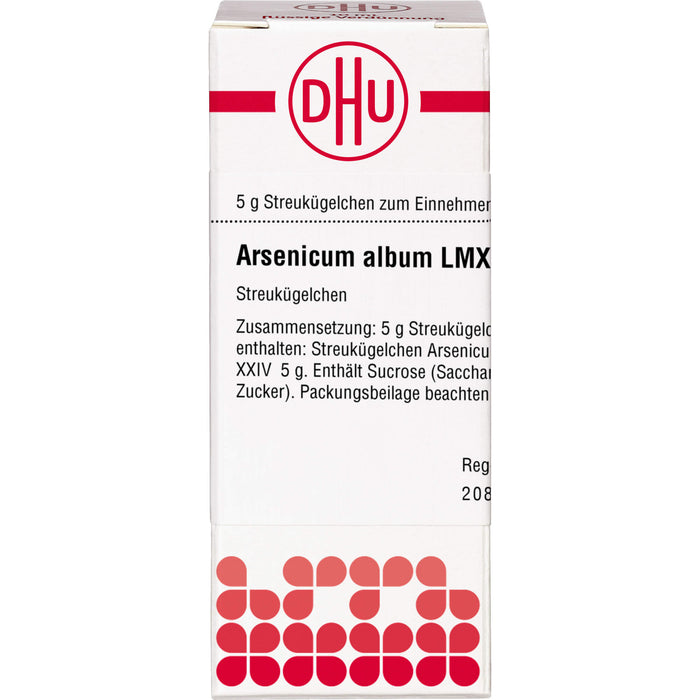 DHU Arsenicum album LM XXIV Streukügelchen, 5 g Globules