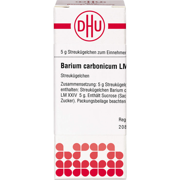 Barium carbonicum LM XXIV DHU Globuli, 5 g Globuli