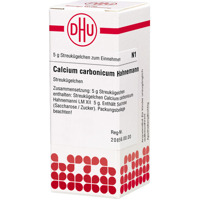 Calcium carbonicum Hahnemanni LM XII DHU Globuli, 5 g Globuli