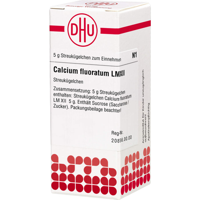 Calcium fluoratum LM XII DHU Globuli, 5 g Globuli