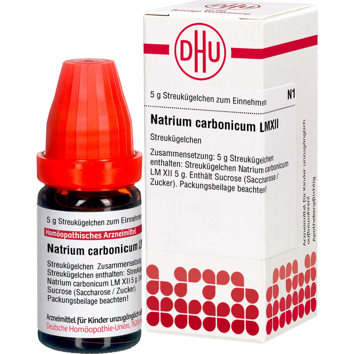 Natrium carbonicum LM XII DHU Globuli, 5 g Globuli