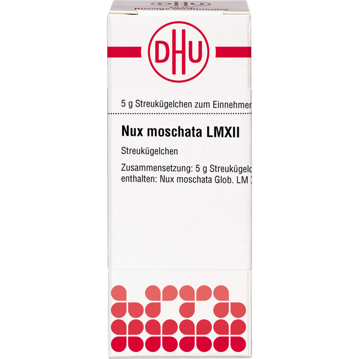 DHU Nux moschata LM XII Streukügelchen, 5 g Globules