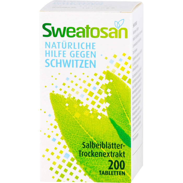 Sweatosan, überzogene Tabletten, 200 pc Tablettes