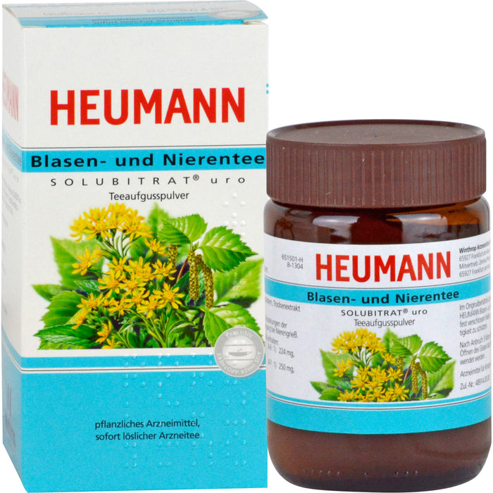 HEUMANN Blasen- und Nierentee Solubitrat uro Teeaufgusspulver, 60 g Thé