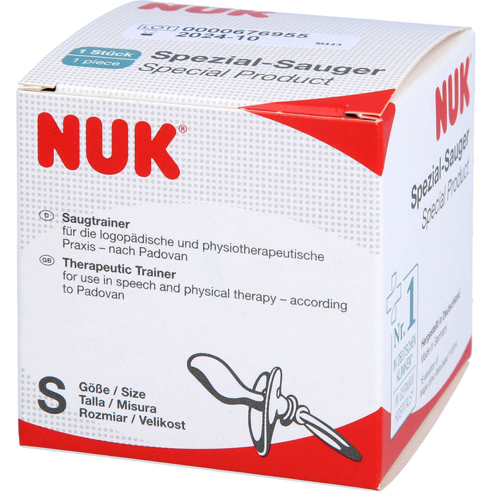 NUK Saugtrainer Größe S, 1 pc Aspirateur