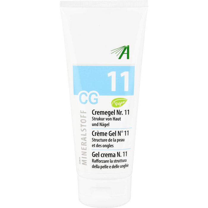 Mineralstoff Cremegel Nr.11 für die Struktur von Haut und Nägel, 200 ml Cream