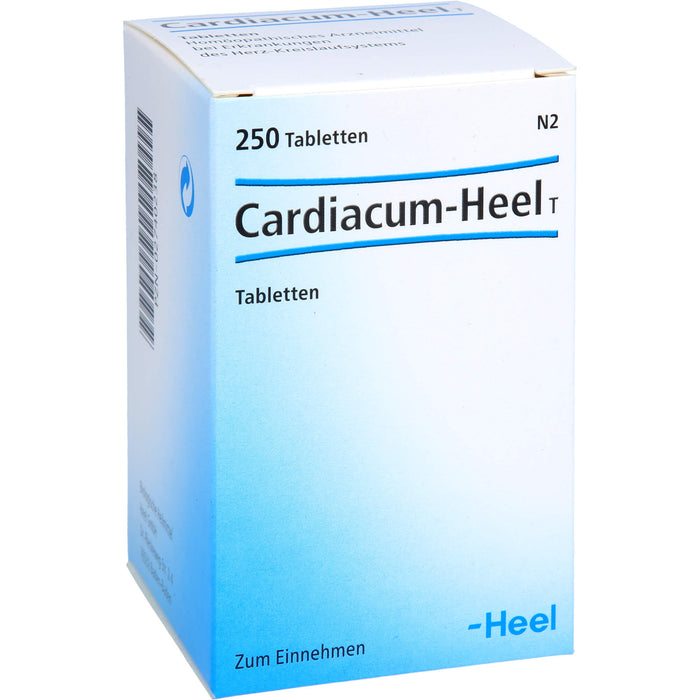 Cardiacum Heel T Tabl., 250 St. Tabletten