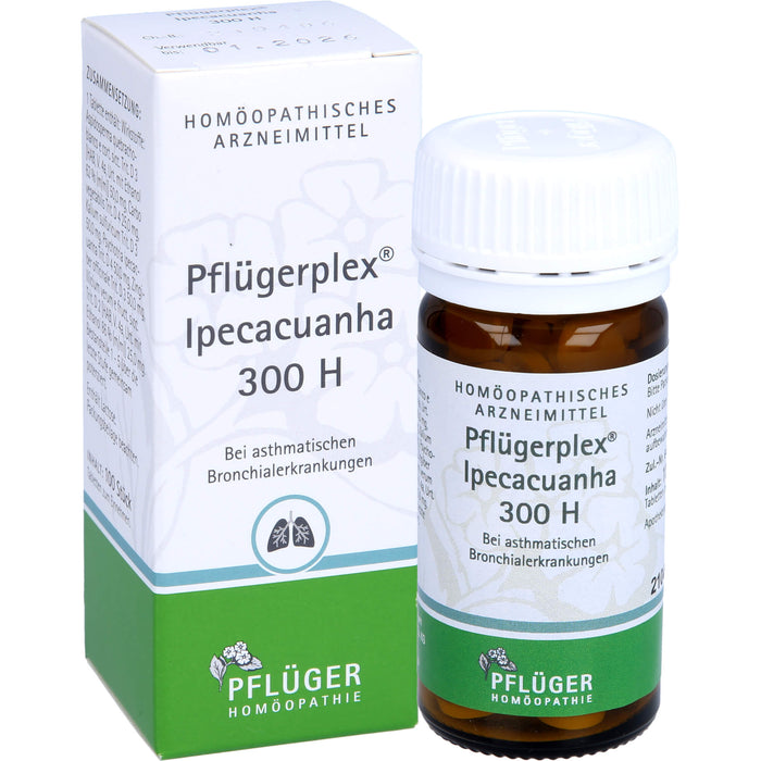 Pflügerplex Ipecacuanha 300 H Tbl., 100 St TAB