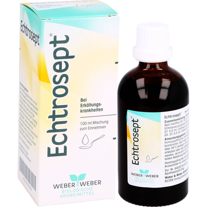 Echtrosept Mischung bei Erkältungskrankheiten, 100 ml Lösung