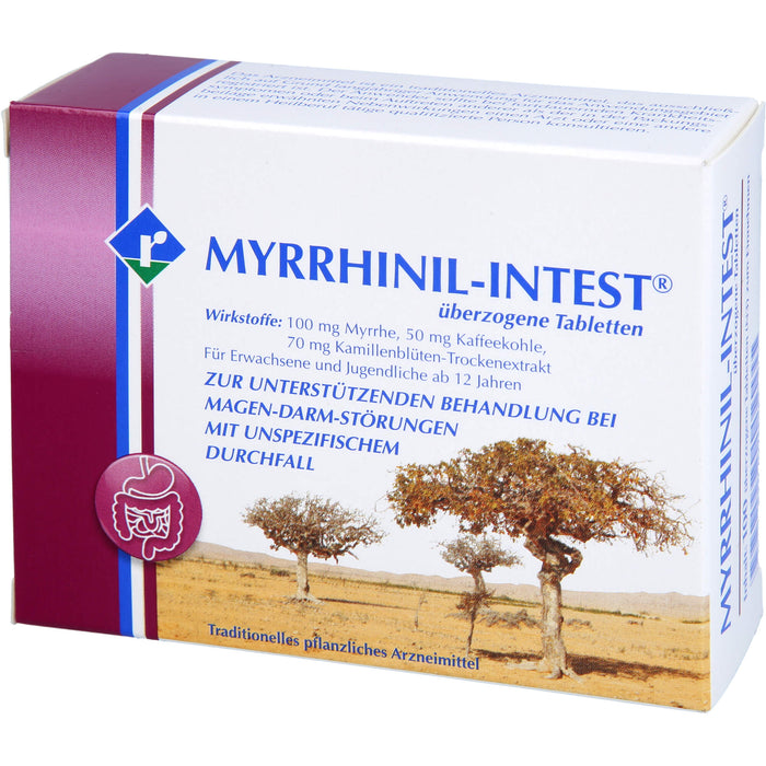 MYRRHINIL-INTEST überzogene Tabletten, 100 St. Tabletten