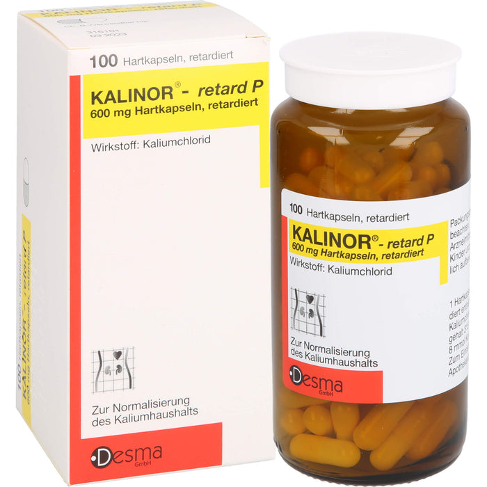 KALINOR-retard P 600 mg Hartkapseln, 100 pcs. Capsules