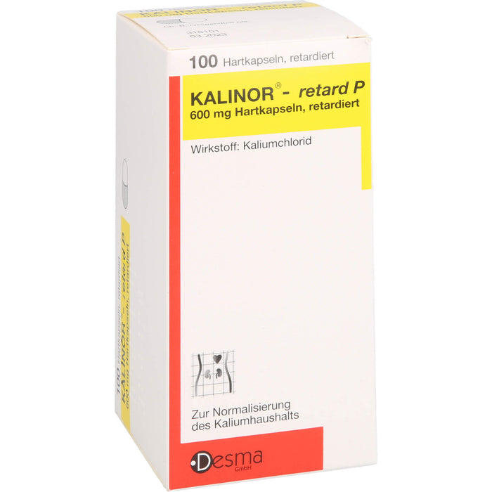 KALINOR-retard P 600 mg Hartkapseln, 100 pc Capsules