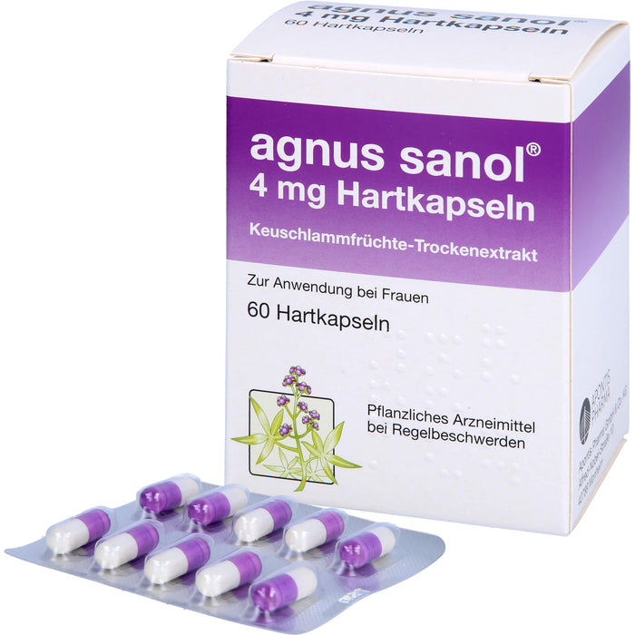 agnus sanol 4 mg Hartkapseln, 60 St HKP