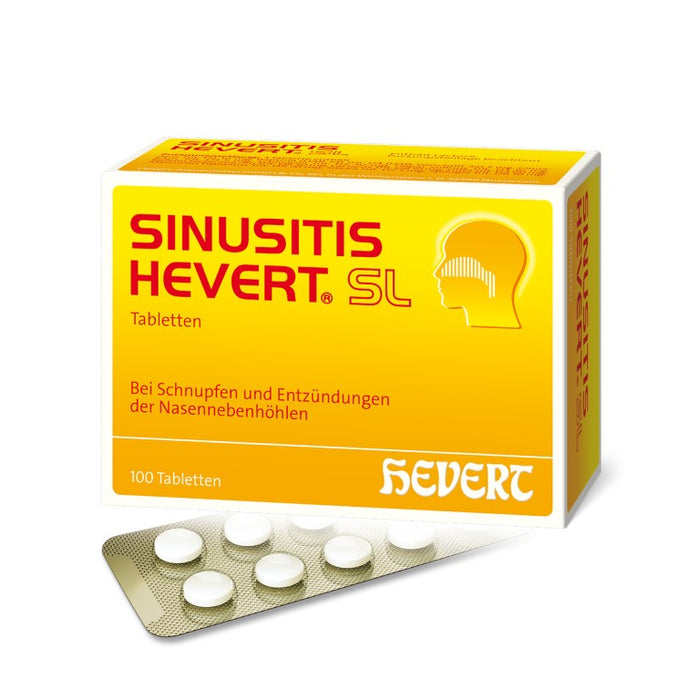 Sinusitis Hevert SL Tabletten, 100 pcs. Tablets