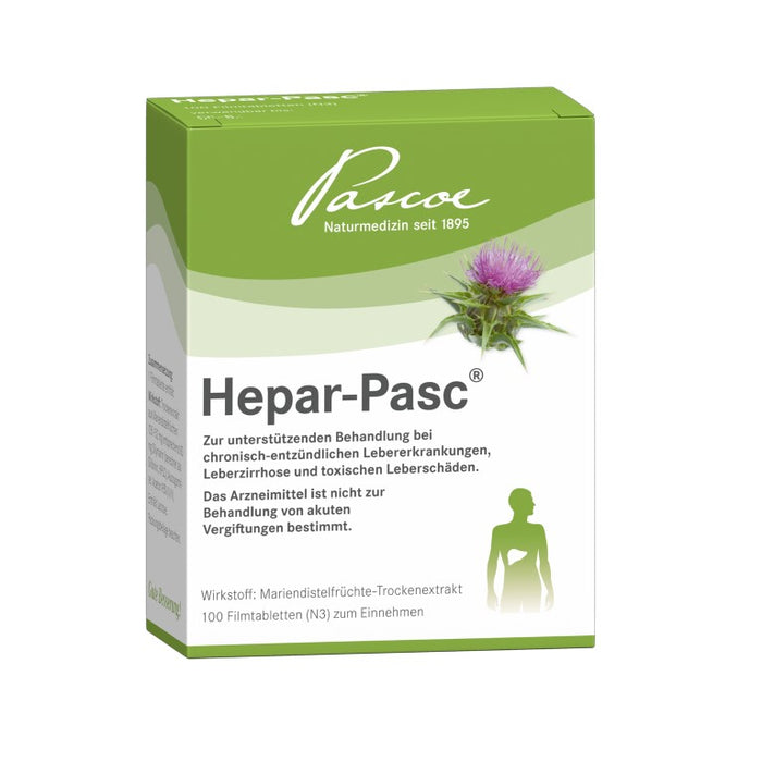 Hepar-Pasc Filmtabletten, 100 St. Tabletten