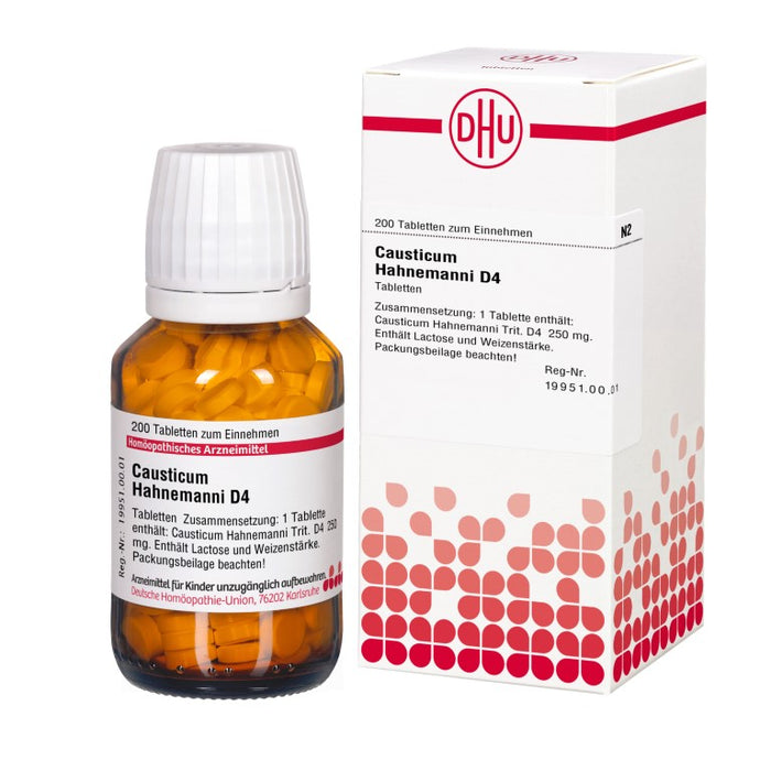 DHU Causticum Hahnemanni D4 Tabletten, 200 St. Tabletten