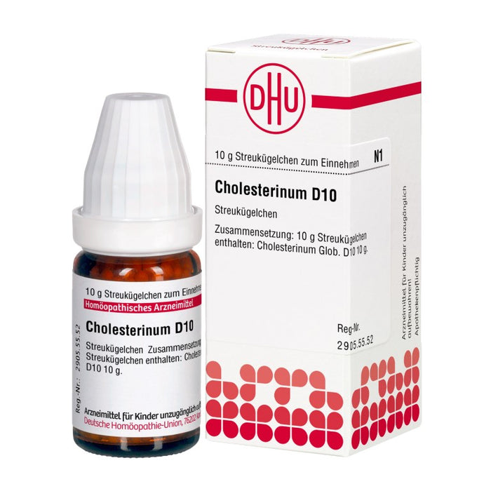 DHU Cholesterinum D10 Streukügelchen, 10 g Globules