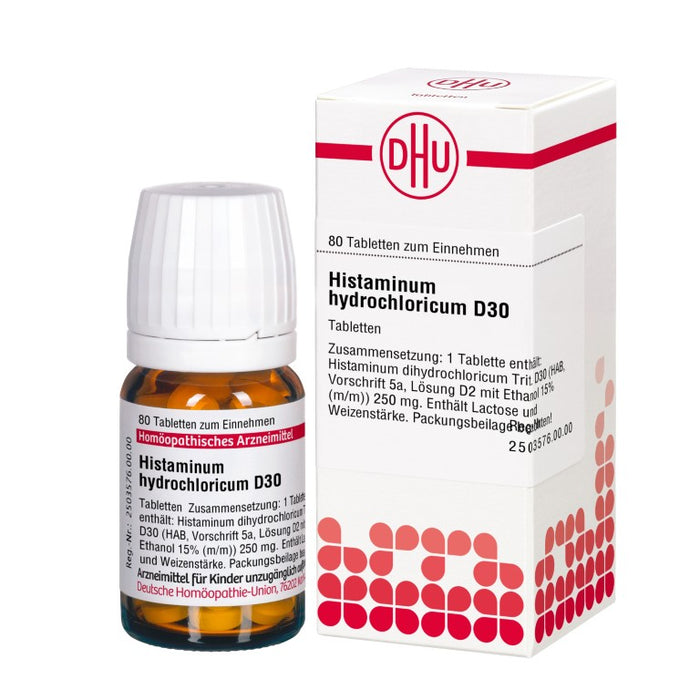 DHU Histaminum hydrochloricum D30 Tabletten, 80 St. Tabletten