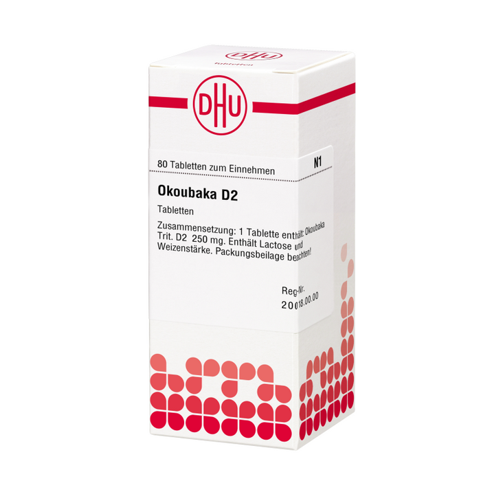 DHU Okoubaka D2 Tabletten, 80 pcs. Tablets