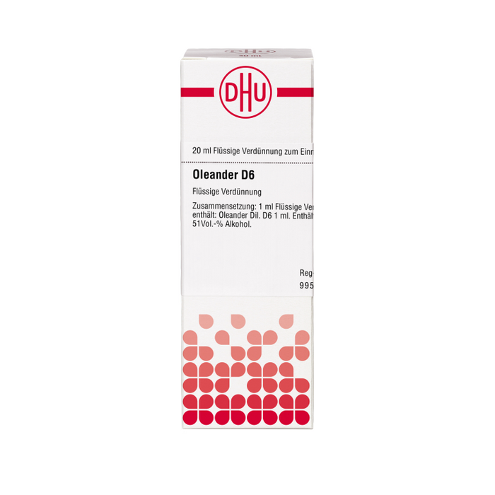 Oleander D6 DHU Dilution, 20 ml Lösung