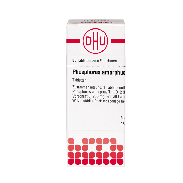 DHU Phosphorus amorphus D12 Tabletten, 80 St. Tabletten