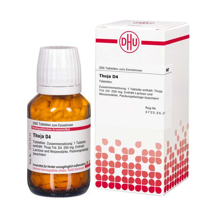 DHU Thuja D4 Tabletten, 200 St. Tabletten