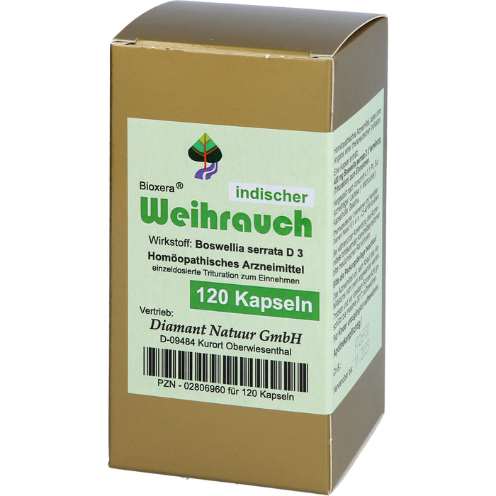 Weihrauch Indischer Aalborg Kaps., 120 St KAP