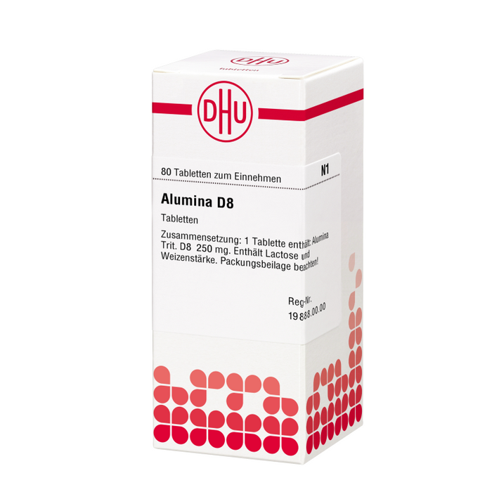 DHU Alumina D8 Tabletten, 80 St. Tabletten