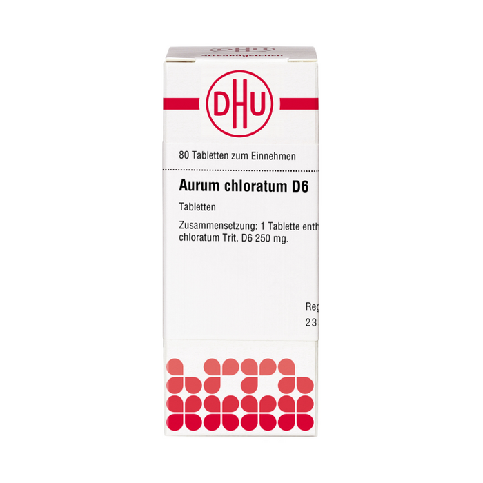 DHU Aurum chloratum D6 Tabletten, 80 St. Tabletten