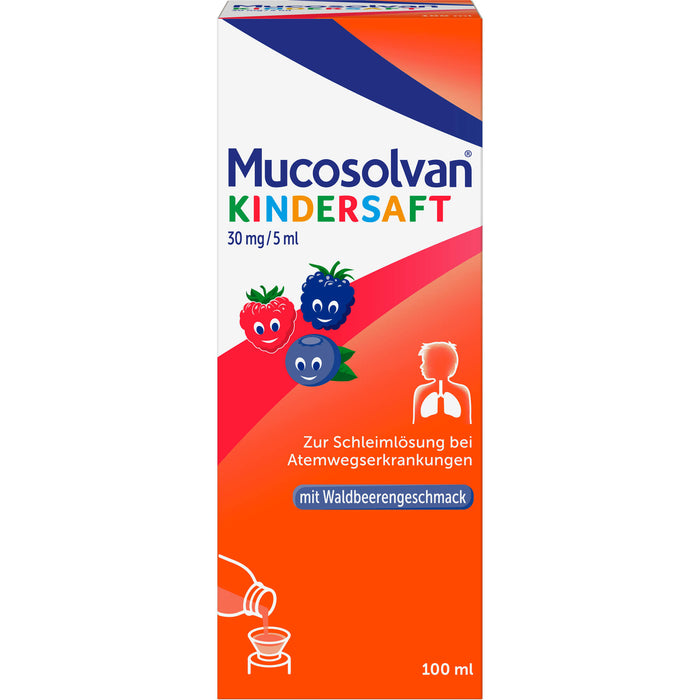 Mucosolvan Kindersaft, 100 ml Solution